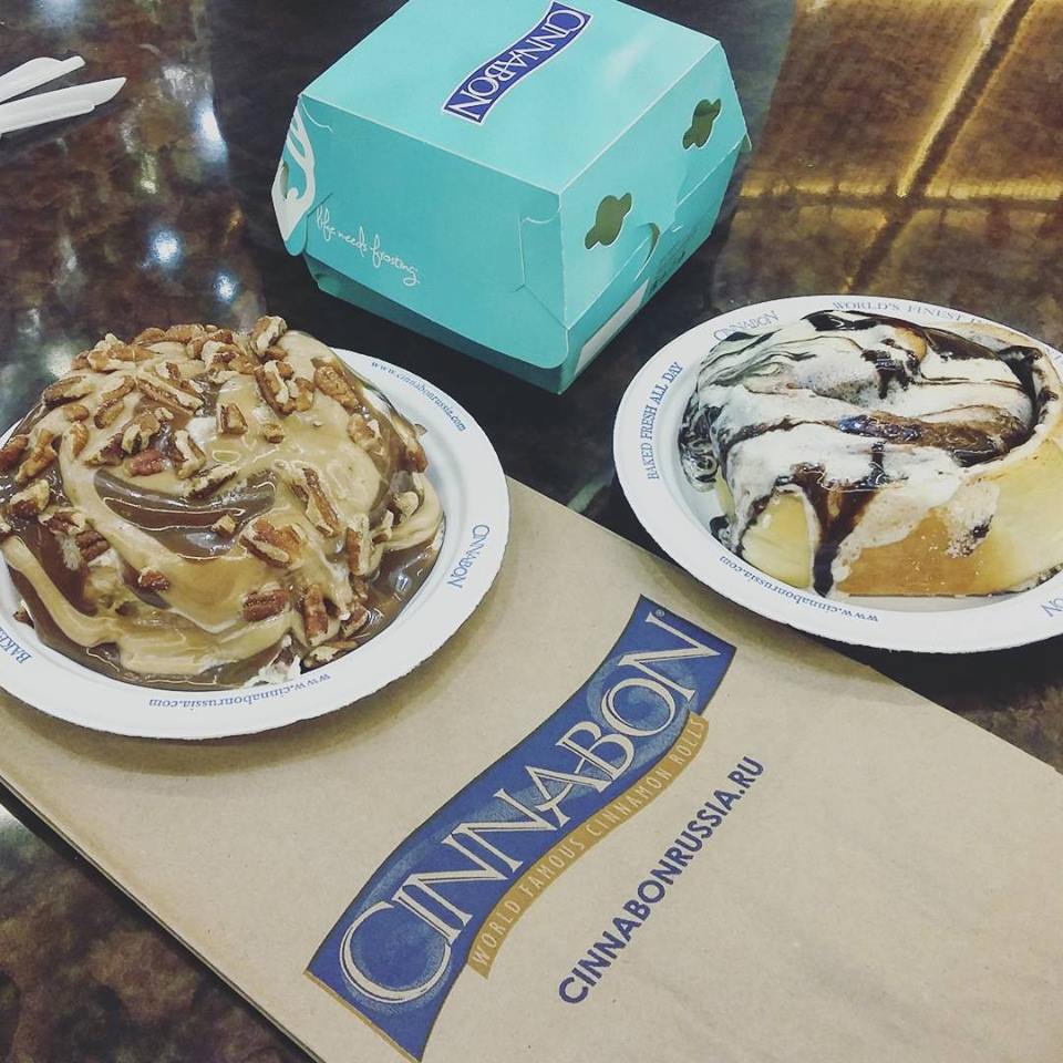 Кондитерская Cinnabon у метро Горьковская в Нижнем Новгороде: фото, отзывы,  адрес, цены — Афиша–Рестораны